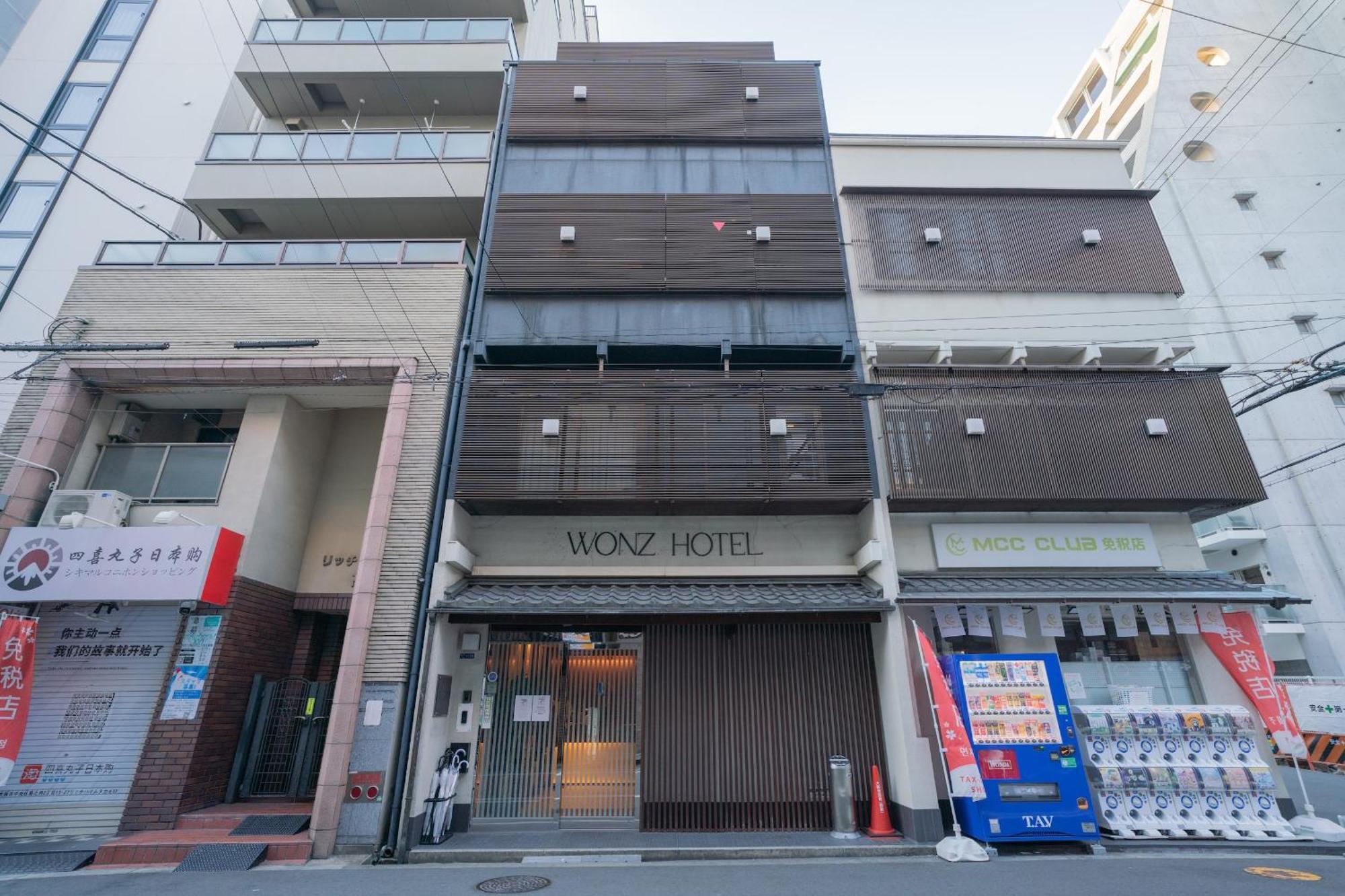Wonz Hotel Self-Check-In Osaka Ngoại thất bức ảnh